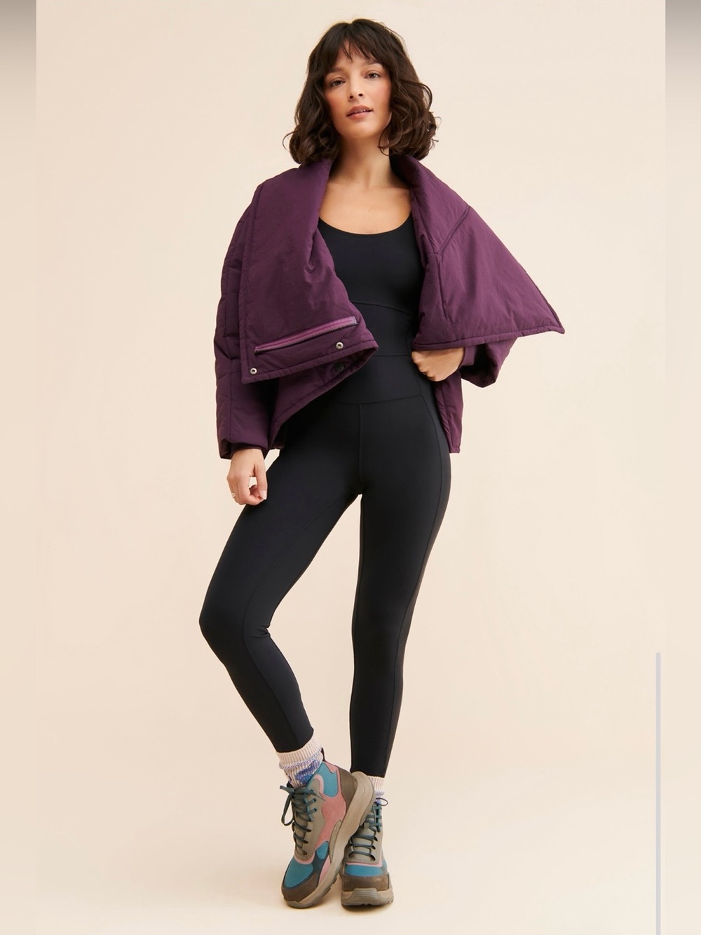 Free People Kalida Cropped Puffer Jacket - Picture 2 of 11